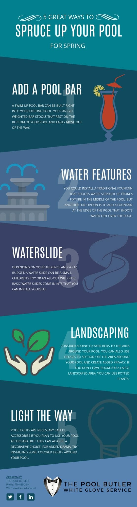 5 Great Ways to Spruce Up Your Pool for Spring [infographic]