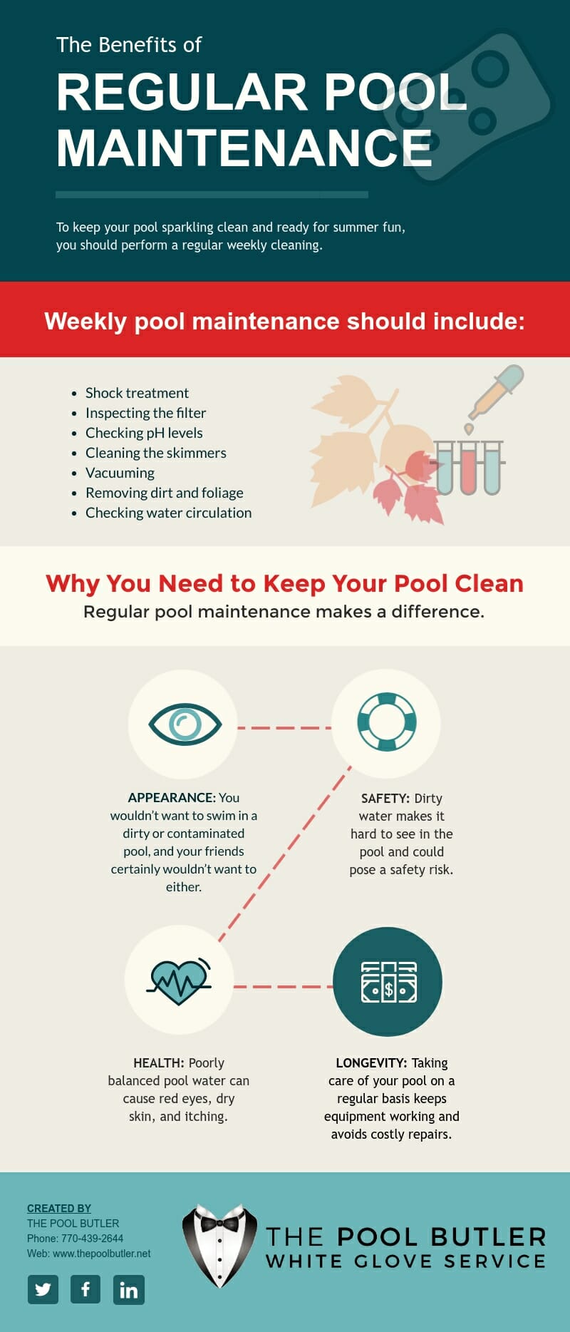 The Benefits Of Regular Pool Maintenance [infographic]