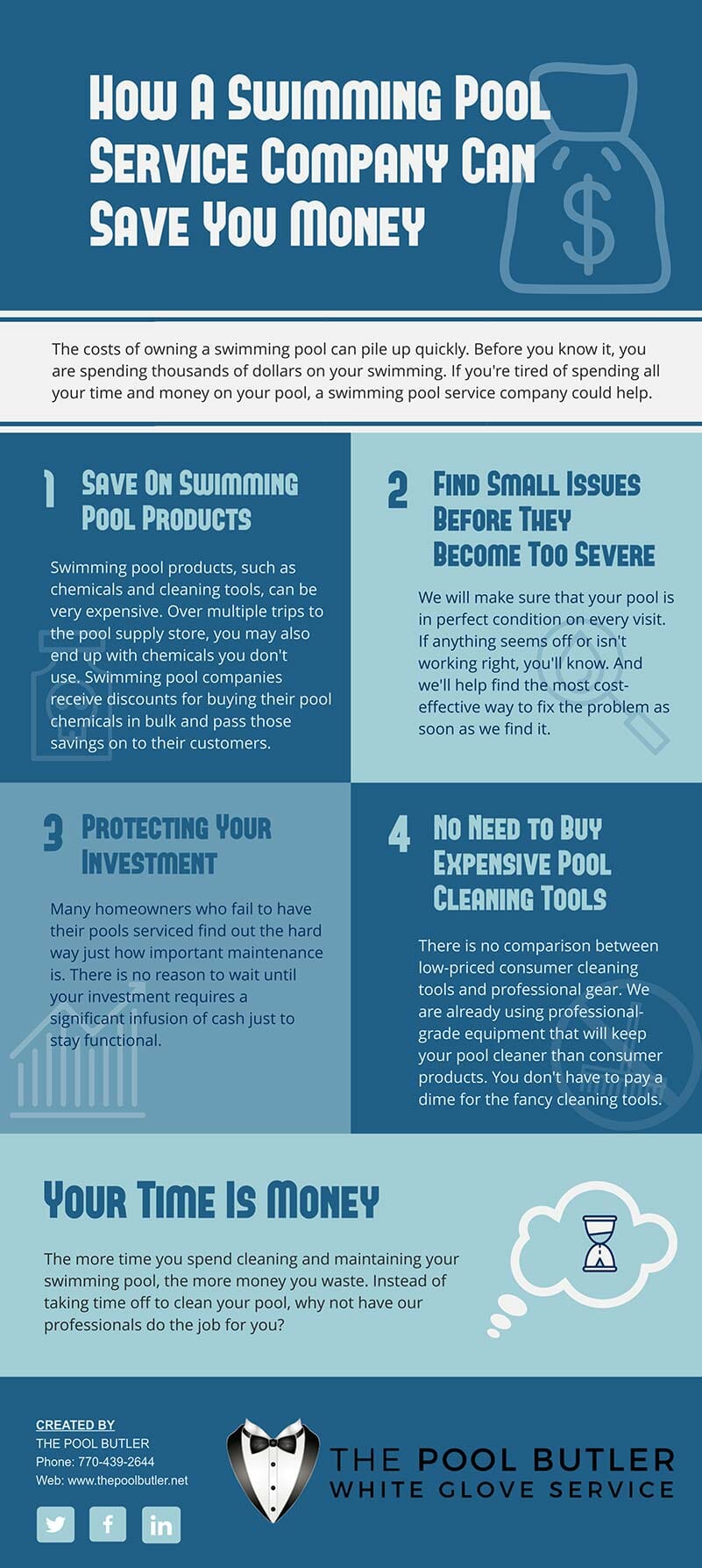 How A Swimming Pool Service Company Can Save You Money [infographic]