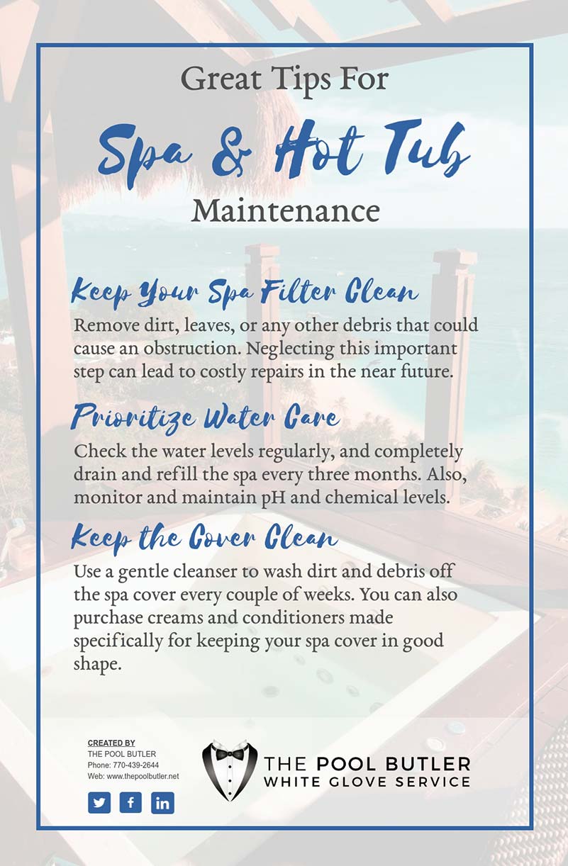 Spa Diagnostic Tips To Keep Your Hot Tub In The Perfect Shape [infographic]