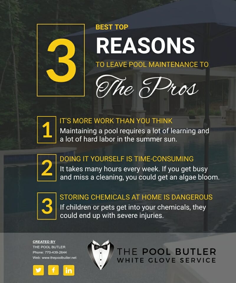 Why Pool Maintenance Should Be Left To The Professionals [infographic]